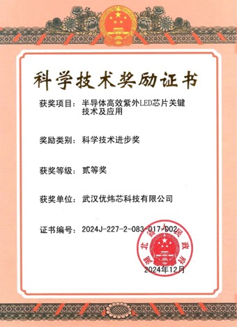 湖北省科学技術進歩二等賞